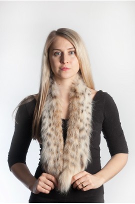 Lynx fur scarf (belly)